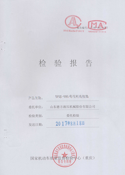 檢驗(yàn)報(bào)告